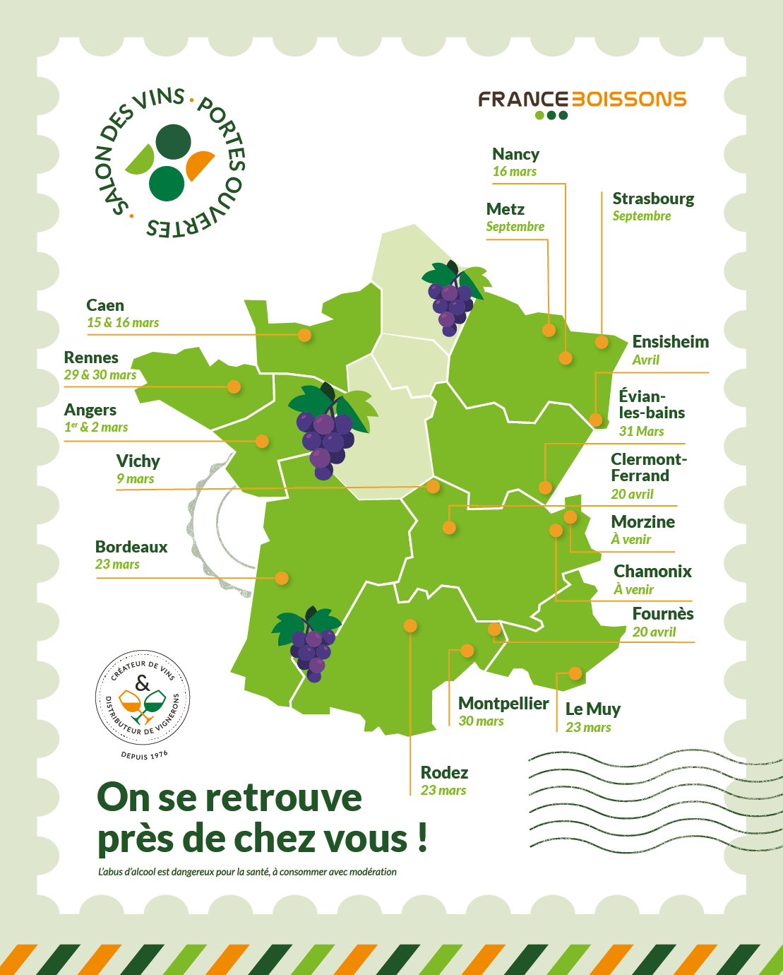 Salons des Vins France Boissons : une édition 2026 réussie partout en France